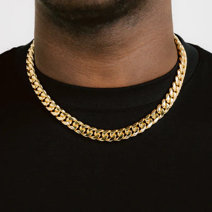 Jewelux 12MM Miami Cuban Chain