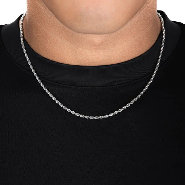 Jewelux 3MM Rope Chain