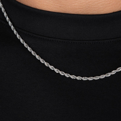 Jewelux 3MM Rope Chain